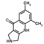 CAS#: 778522-84-2, 5,7-Dimethyl-1,2,3,4-tetrahydro-9H-pyrrolo[3,4-b]quinolin-9-one