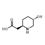 CAS#: 778553-70-1, [(2R,5S)-5-Hydroxy-2-piperidinyl]acetic acid