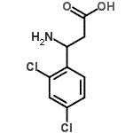 CAS 登录号：778571-53-2， 3-氨基-3-(2,4-二氯苯基)丙酸