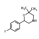 CAS#: 778572-12-6, 6-(4-Fluorophenyl)-2,2-dimethylmorpholine