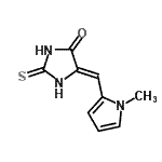 CAS#: 778620-94-3, (5Z)-5-[(1-Methyl-1H-pyrrol-2-yl)methylene]-2-thioxo-4-imidazolidinone