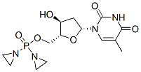 CAS#: 77887-09-3, 1-[5-[Bis(Aziridin-1-Yl)Phosphoryloxymethyl]-4-Hydroxyoxolan-2-Yl]-5-Methylpyrimidine-2,4-Dione