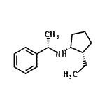 CAS#: 779284-34-3, (1R,2S)-2-Ethyl-N-[(1S)-1-phenylethyl]cyclopentanamine