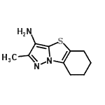 CAS#: 779293-70-8, 2-Methyl-5,6,7,8-tetrahydropyrazolo[5,1-b][1,3]benzothiazol-3-amine