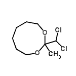 CAS#: 779337-36-9, 2-(Dichloromethyl)-2-methyl-1,3-dioxonane