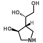 CAS#: 779337-54-1, (1S)-1-[(3R,4S)-4-Hydroxy-3-pyrrolidinyl]-1,2-ethanediol