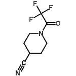CAS 登录号：77940-79-5， 1-(三氟乙酰基)-4-哌啶甲腈