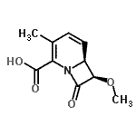 CAS#: 779990-38-4, (6S,7R)-7-Methoxy-3-methyl-8-oxo-1-azabicyclo[4.2.0]octa-2,4-diene-2-carboxylic acid