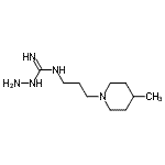 CAS 登录号：780003-96-5， N-[3-(4-甲基-1-哌啶基)丙基]肼甲脒