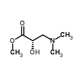 CAS#: 780007-82-1, Methyl (2S)-3-(dimethylamino)-2-hydroxypropanoate