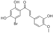 CAS#: 78050-54-1, (E)-1-(5-Bromo-2,4-Dihydroxyphenyl)-3-(3-Hydroxy-4-Methoxyphenyl)Prop-2-En-1-One