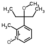 CAS#: 780801-52-7, 3-(3-Methoxy-3-pentanyl)-2-methylpyridine 1-oxide
