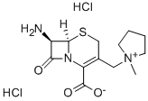 CAS 登录号：780810-20-0， (6R-反式)-1-[(7-氨基-2-羧基-8-氧代-5-硫杂-1-氮杂双环[4.2.0]辛-2-烯-3-基)甲基]-1-甲基-吡咯烷鎓氯化物单盐酸盐