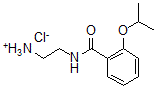 CAS 登录号：78109-71-4， 2-[(2-丙-2-基氧基苯甲酰基)氨基]乙基氯化铵
