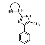 CAS#: 781662-30-4, 5-Methyl-4-phenyl-2-[(2S)-2-pyrrolidinyl]-1H-imidazole