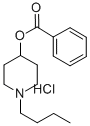 CAS 登录号:78219-15-5, (1-丁基哌啶-4-基)苯甲酸酯盐酸盐
