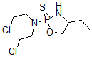 CAS 登录号:78219-84-8, 2-(二(2-氯乙基)氨基)-4-乙基-1,3,2-氧氮杂磷环戊烷2-硫化物
