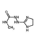 CAS 登录号：782390-01-6， 2-(4,5-二氢-1H-咪唑-2-基)-N-甲基氨基甲酰肼