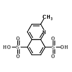 CAS#: 782403-86-5, 2-Methyl-5,8-quinolinedisulfonic acid