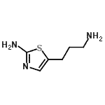 CAS#: 782418-40-0, 5-(3-aminopropyl)thiazol-2-amine