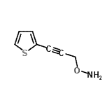 CAS#: 782423-57-8, 2-[3-(Aminooxy)-1-propyn-1-yl]thiophene