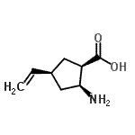 CAS#: 782446-72-4, (1R,2S,4S)-2-Amino-4-vinylcyclopentanecarboxylic acid