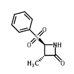 CAS#: 782496-96-2, (3S,4R)-3-Methyl-4-(phenylsulfonyl)-2-azetidinone