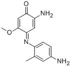 CAS#: 78279-14-8, 5-Amino-4-[4-(Aminomethyl)Phenyl]Imino-2-Methoxycyclohexa-2,5-Dien-1-One