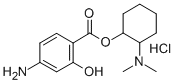 CAS#: 78280-31-6, 2-Dimethylaminocyclohexyl 4-Amino-2-Hydroxy-Benzoate Hydrochloride