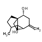 CAS#: 783322-06-5, (1R,5R,6S,9R)-4-Methyl-7-methylenetricyclo[4.3.2.0<sup>1,5</sup>]undecane-5,9-diol