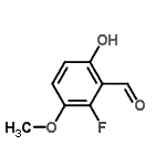 CAS#: 783342-35-8, 2-Fluoro-6-hydroxy-3-methoxybenzaldehyde