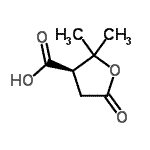 CAS#: 783349-41-7, (3R)-2,2-Dimethyl-5-oxotetrahydro-3-furancarboxylic acid