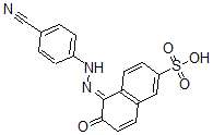 CAS#: 78335-09-8, (5E)-5-[(4-Cyanophenyl)Hydrazinylidene]-6-Oxonaphthalene-2-Sulfonic Acid
