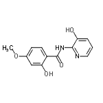 CAS#: 783370-97-8, 2-Hydroxy-N-(3-hydroxy-2-pyridinyl)-4-methoxybenzamide