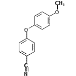 CAS 登录号：78338-68-8， 4-(4-甲氧基苯氧基)苯甲腈
