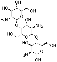 CAS#: 78341-33-0, 2-Amino-2-deoxy-beta-D-glucopyranosyl-(1->4)-(4xi)-2-amino-2-deoxy-D-xylo-hexopyranosyl-(1->4)-2-amino-2-deoxy-beta-D-glucopyranose