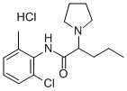 CAS#: 78372-21-1, N-(2-Chloro-6-Methylphenyl)-2-Pyrrolidin-1-Ylpentanamide Hydrochloride
