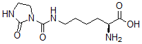 CAS 登录号：78407-16-6， (2S)-2-氨基-6-[(2-氧代咪唑烷-1-羰基)氨基]己酸