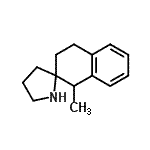 CAS#: 784084-79-3, 1-Methyl-3,4-dihydro-1H-spiro[naphthalene-2,2'-pyrrolidine]