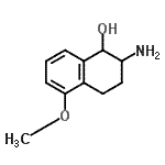 CAS#: 784102-77-8, 2-Amino-5-methoxy-1,2,3,4-tetrahydro-1-naphthalenol
