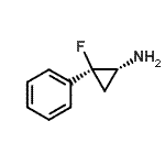 CAS#: 784133-88-6, (1R,2S)-2-Fluoro-2-phenylcyclopropanamine