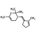 CAS#: 784201-52-1, (3S)-2,2,6-Trimethyl-3-[(E)-(2-methyl-2-cyclopenten-1-ylidene)methyl]-3,4-dihydro-2H-pyran