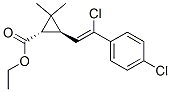CAS 登录号：78479-01-3， (1S,3R)-3-[(Z)-2-氯-2-(4-氯苯基)乙烯基]-2,2-二甲基环丙烷-1-羧酸乙酯