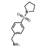 CAS#: 784997-49-5, 1-[4-(1-Pyrrolidinylsulfonyl)phenyl]methanamine