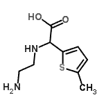 CAS#: 785006-46-4, [(2-Aminoethyl)amino](5-methyl-2-thienyl)acetic acid