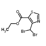 CAS 登录号：78502-78-0， 乙基4-(二溴甲基)-1,3-噻唑-5-羧酸酯