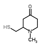 CAS#: 785026-23-5, 1-Methyl-2-(sulfanylmethyl)-4-piperidinone