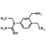 CAS#: 785027-16-9, 1-[3-(Aminomethyl)-4-ethylphenyl]-1-ethylguanidine