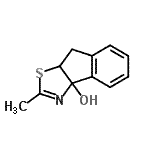 CAS#: 785035-84-9, 2-Methyl-8,8a-dihydro-3aH-indeno[1,2-d][1,3]thiazol-3a-ol