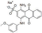 CAS#: 78510-28-8, Sodium 1-Amino-4-[(3-Methoxyphenyl)Amino]-9,10-Dioxoanthracene-2-Sulfonate